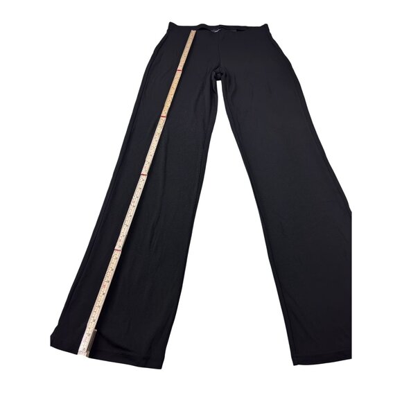 Black Wide-Leg Pants By Moda International S - Picture 3 of 9